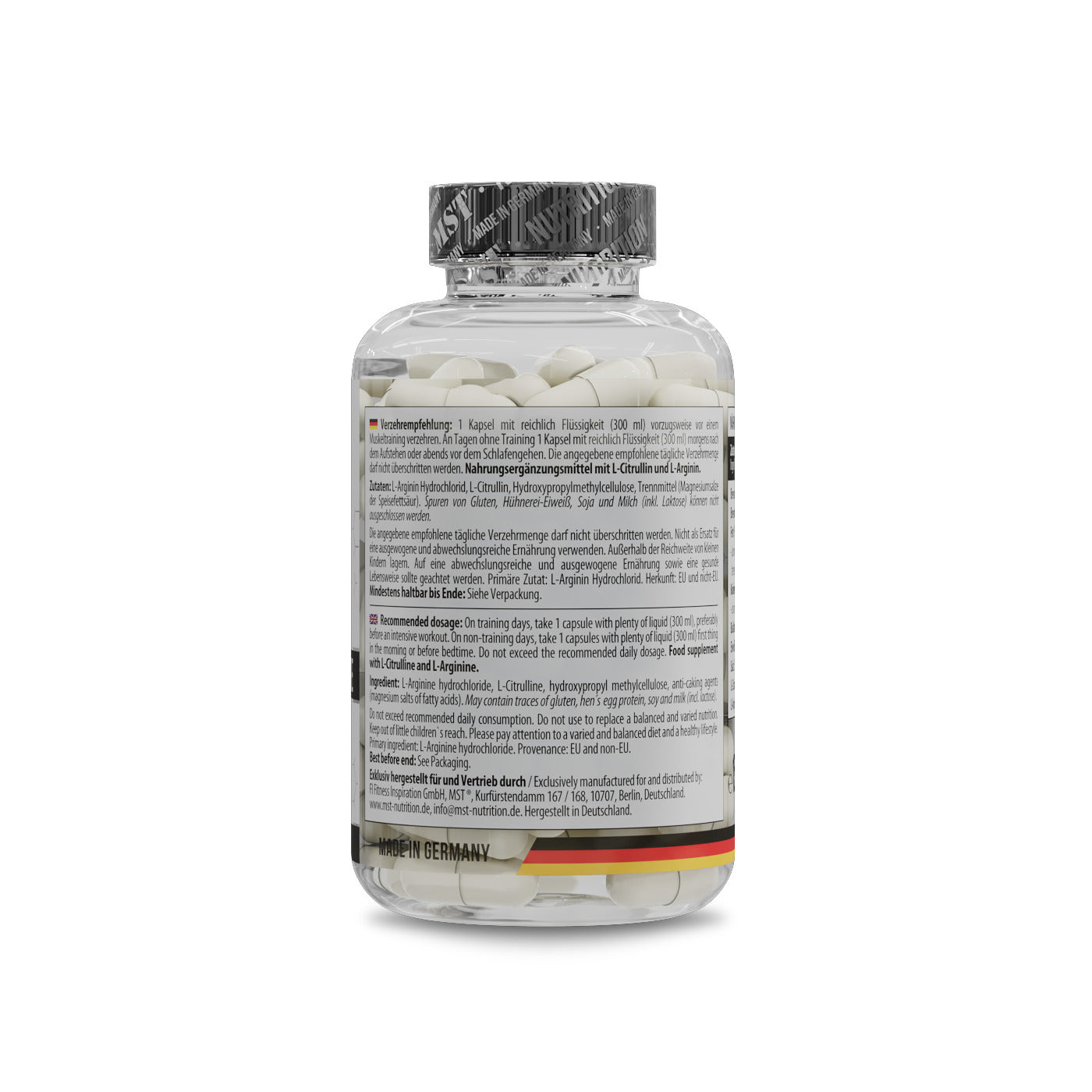 MST - Amino Pump (L-Citrulline + L-Arginine)