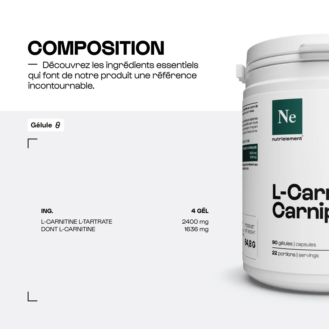 Carnitine Carnipure - Nurimuscle