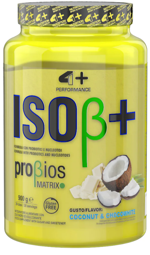 4+ Nutrition - ISO+ Whey Protein Isolate with Probiotics