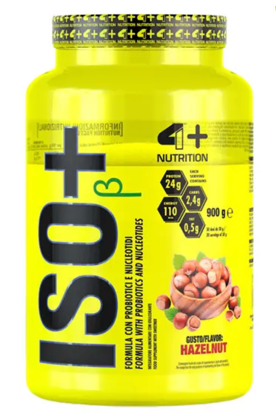 4+ Nutrition - ISO+ Whey Protein Isolate with Probiotics