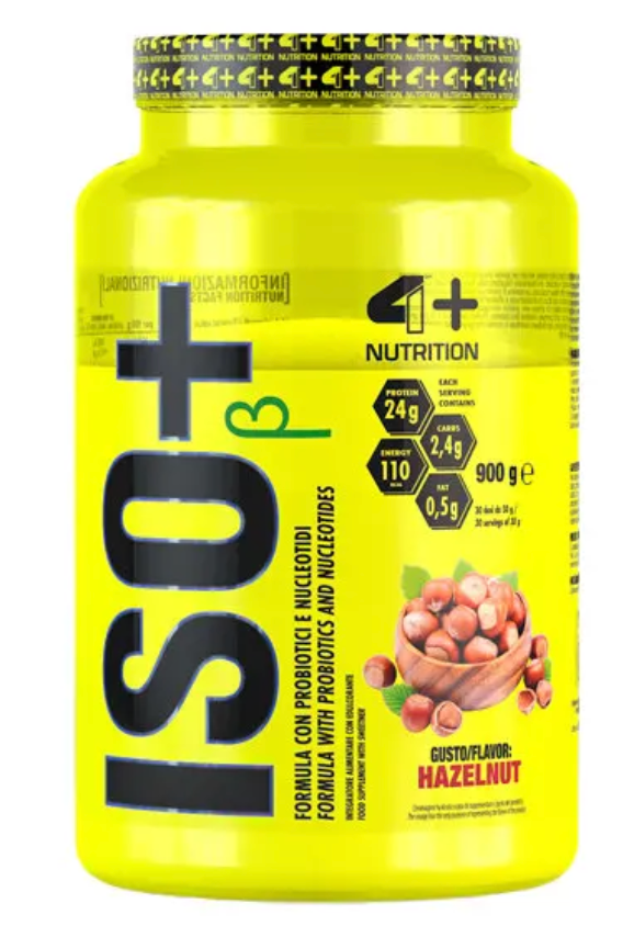 4+ Nutrition - ISO+ Whey Protein Isolate with Probiotics