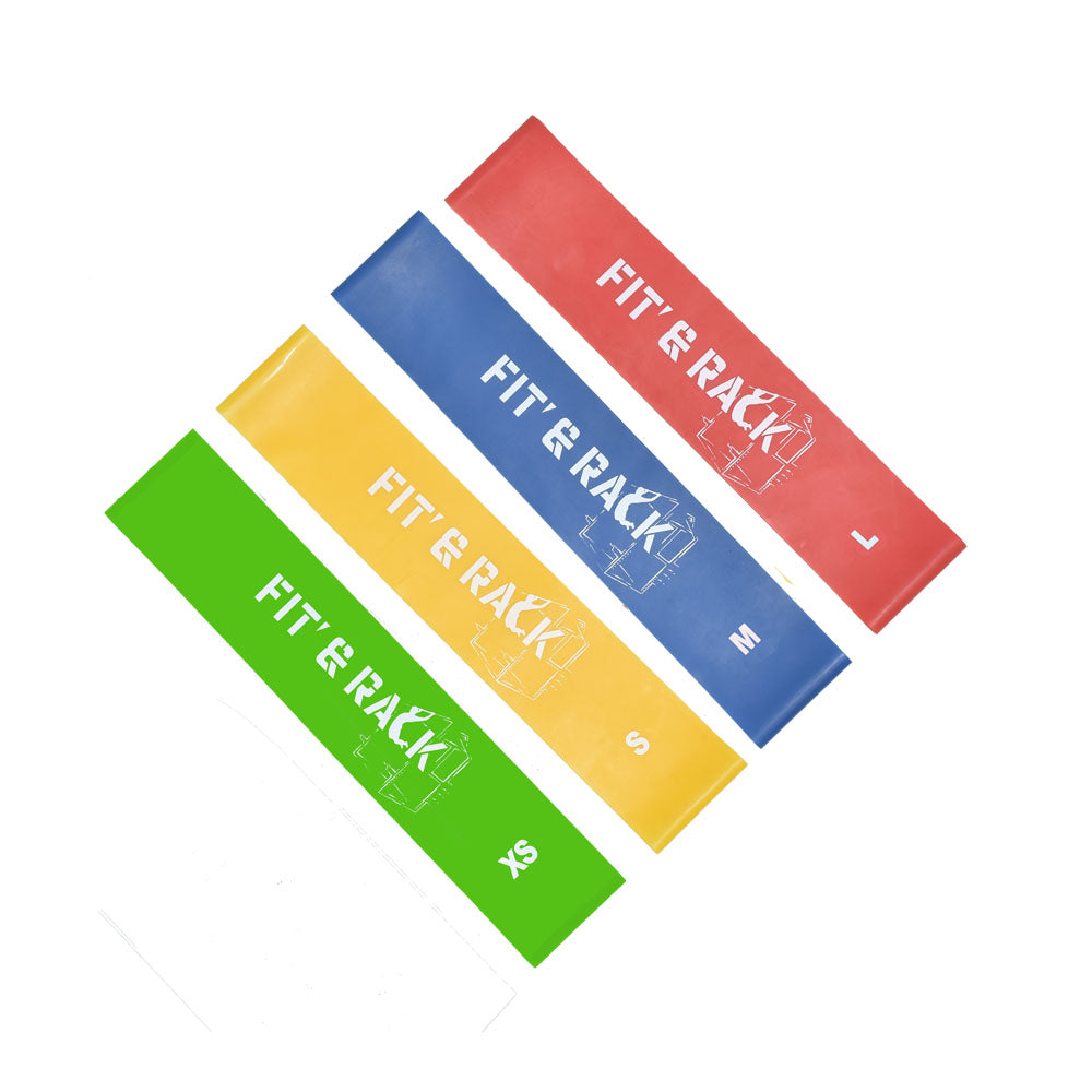 FIT AND RACK - Mini Bandes Latex (x4)
