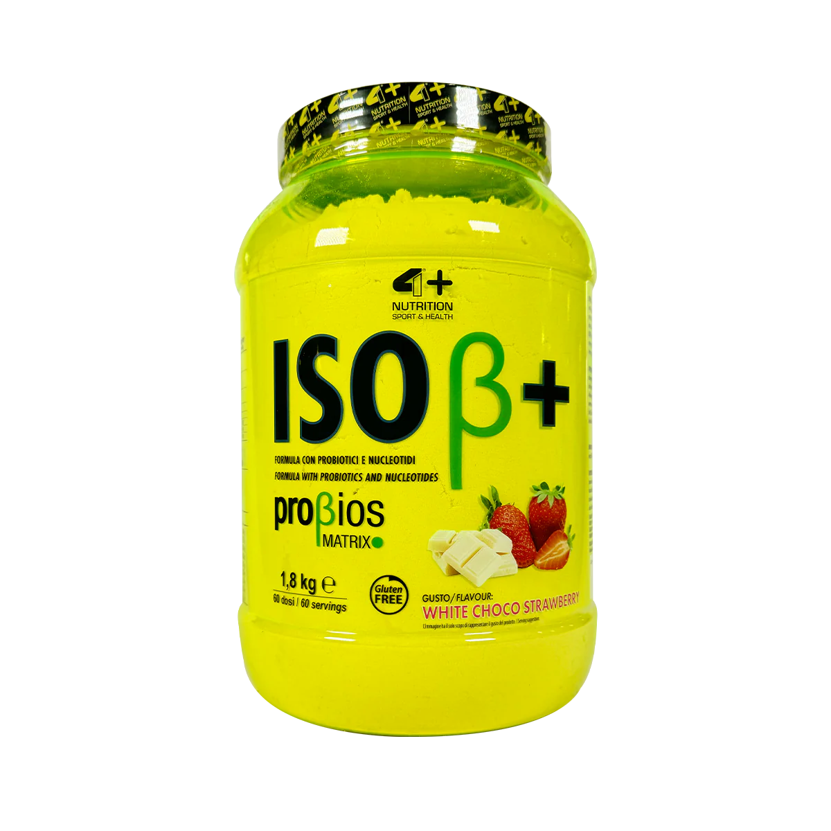 4+ Nutrition - ISO+ Whey Protein Isolate with Probiotics
