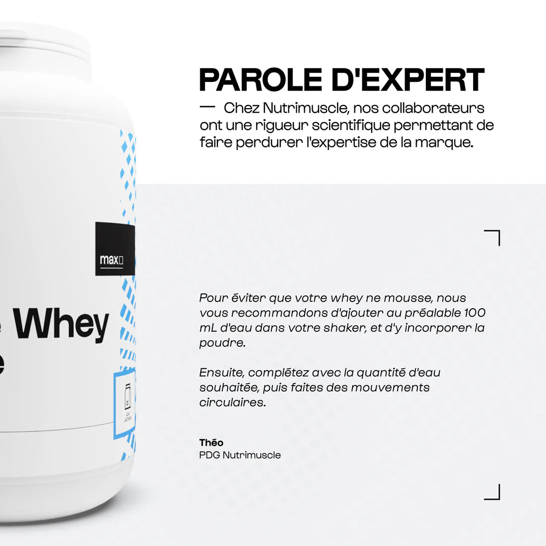 Nutrimuscle - Whey Native Isolate (Low lactose)