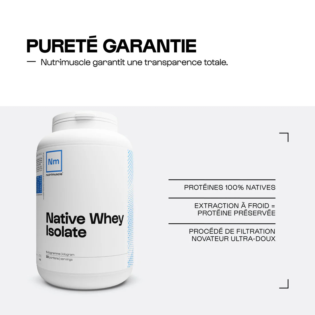 Nutrimuscle - Whey Native Isolate