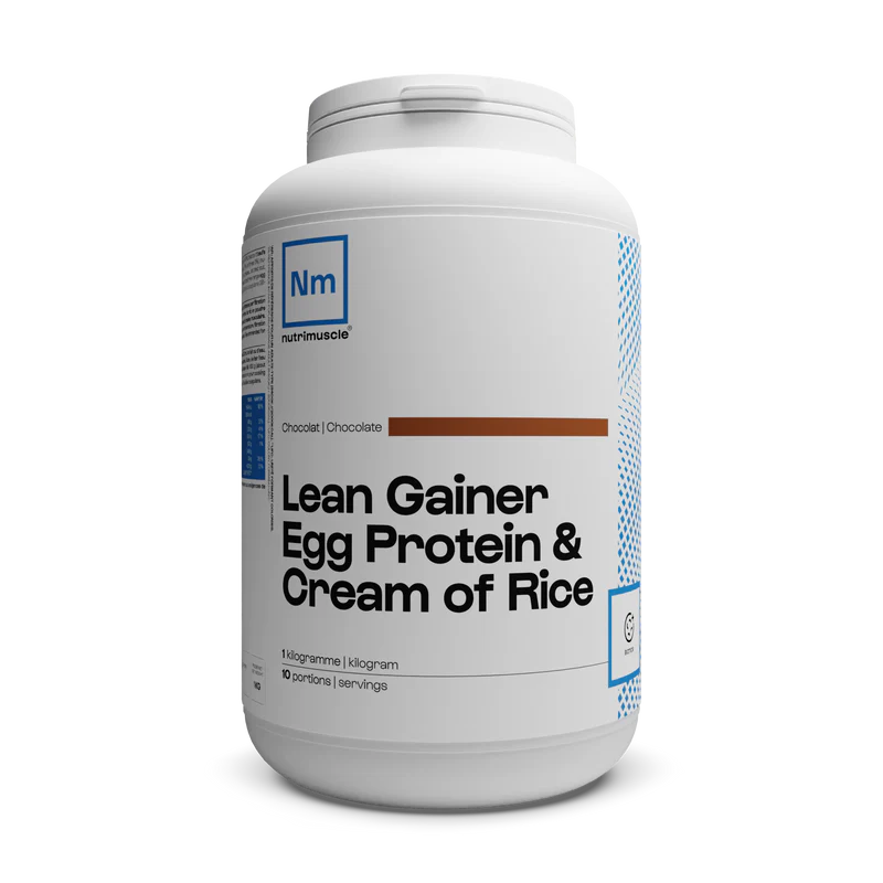 Lean Gainer Egg Crème de riz - Nutrimuscle