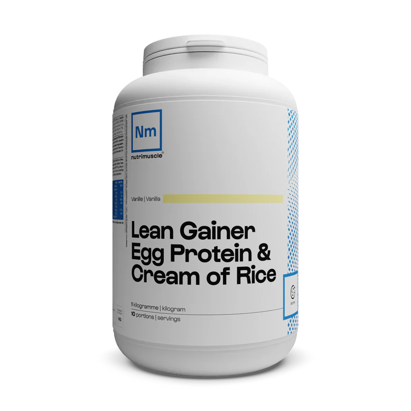 Lean Gainer Egg Crème de riz - Nutrimuscle