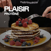 Mix pancakes protéinés au chocolat - Nutrimuscle