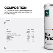 Mix pancakes protéinés au chocolat - Nutrimuscle