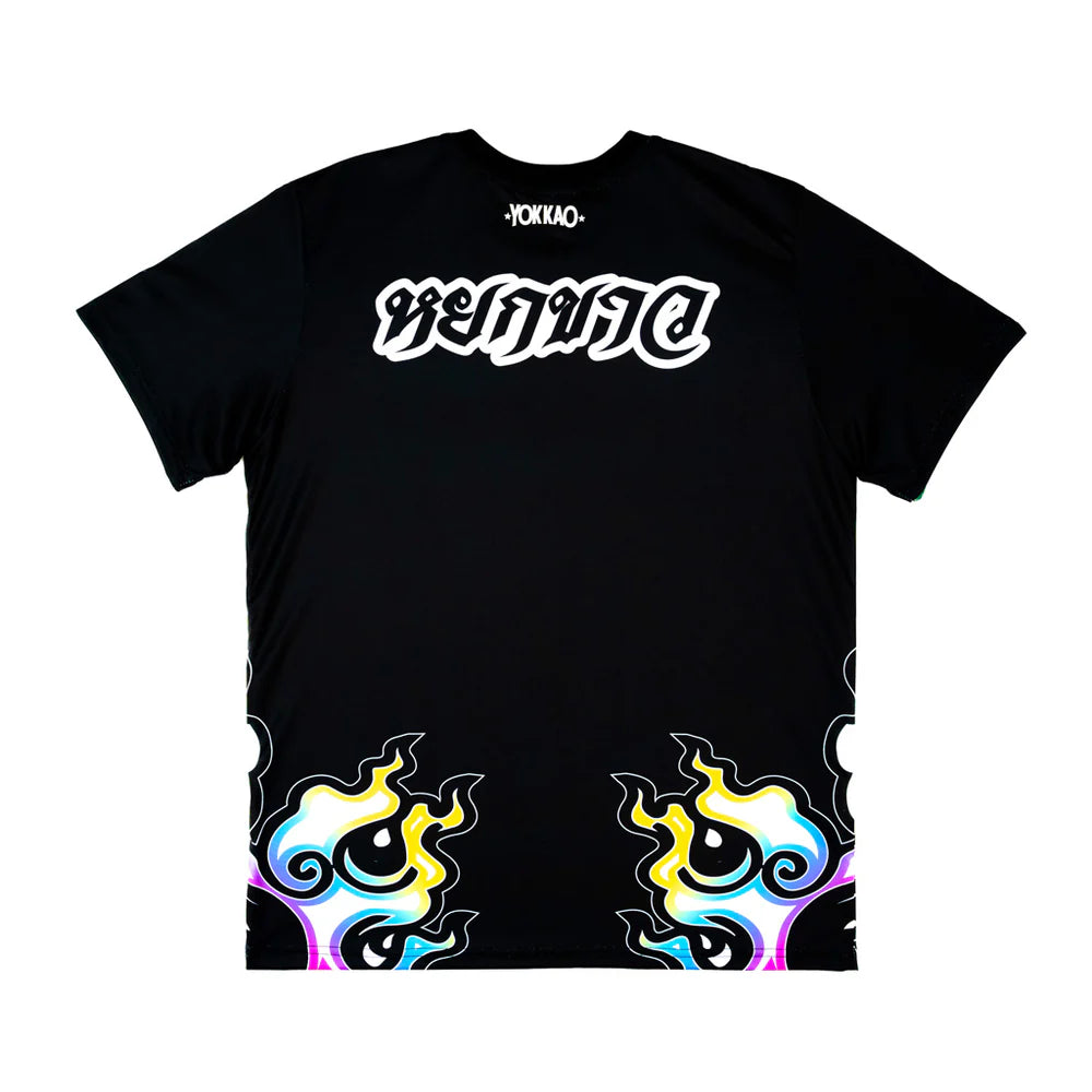 Workout T-Shirt Flames- Yokkao