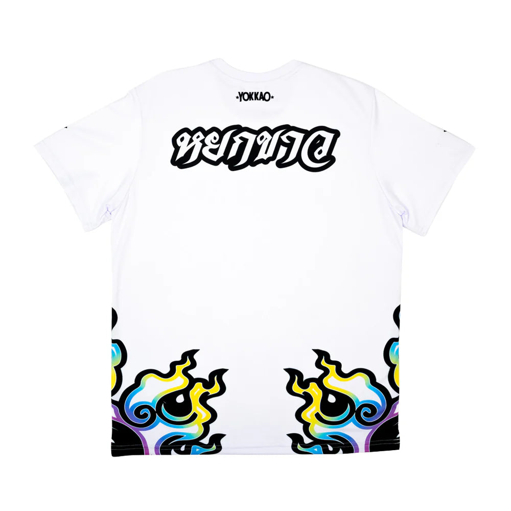 Workout T-Shirt Flames- Yokkao
