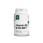 Vitamines D3 + K2-MK7 - Nutrimuscle