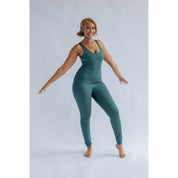 girlfriend collective scoop back unitard