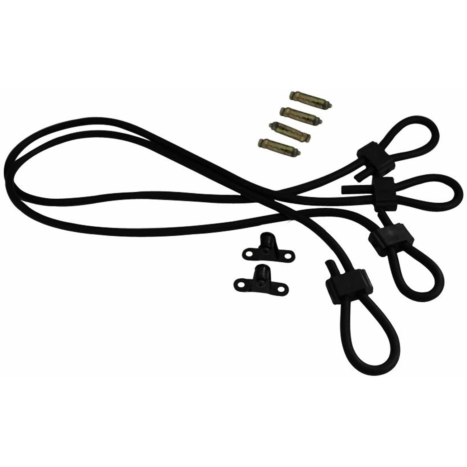 RDX - Authentic RDX Double End Ball Ropes Hook, Floor to Ceiling Cords Punch Bag Speed MMA Boxing