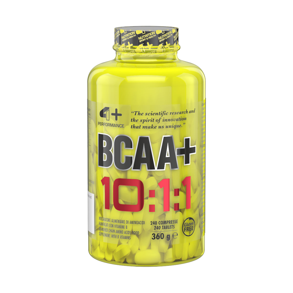 4+ Nutrition BCAA+ 10:1:1