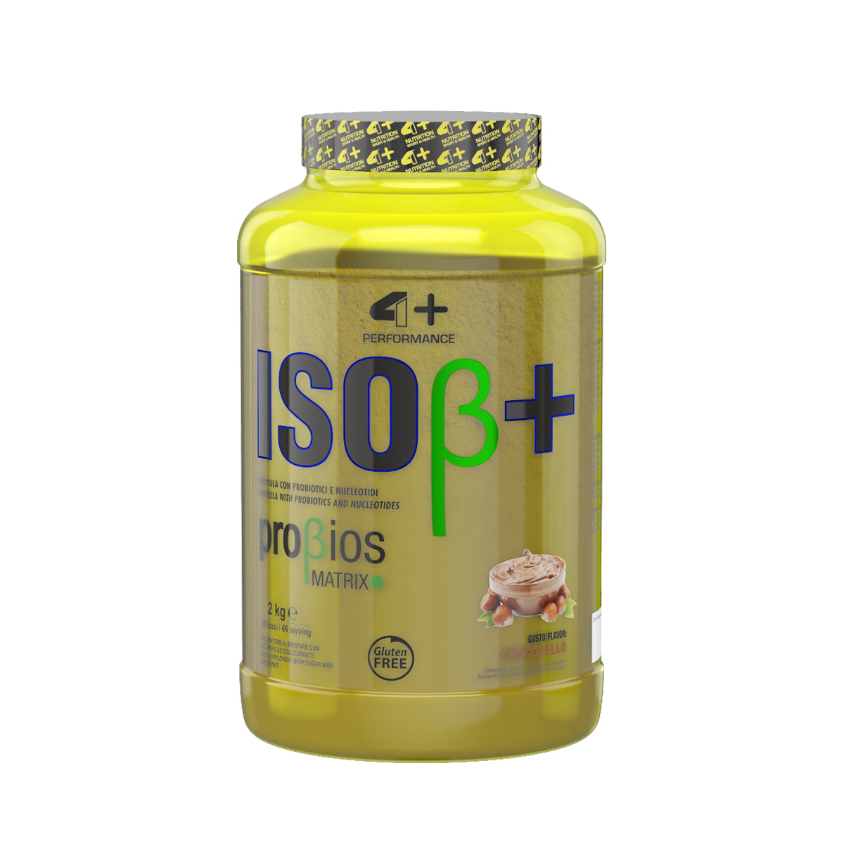 4+ Nutrition - ISO+ Whey Protein Isolate with Probiotics