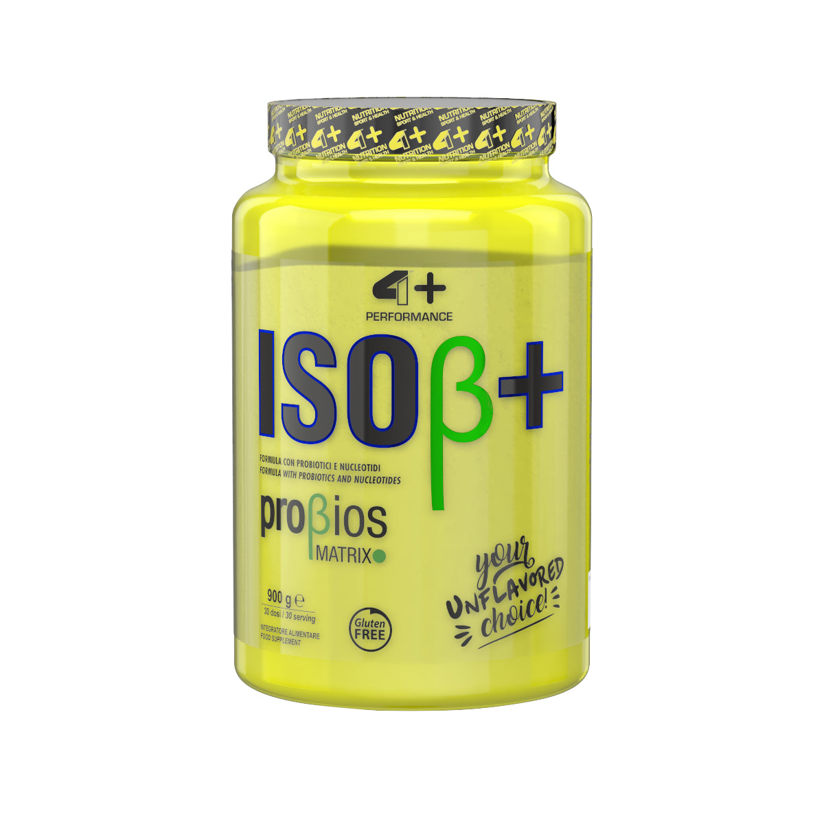 4+ Nutrition - ISO+ Whey Protein Isolate with Probiotics