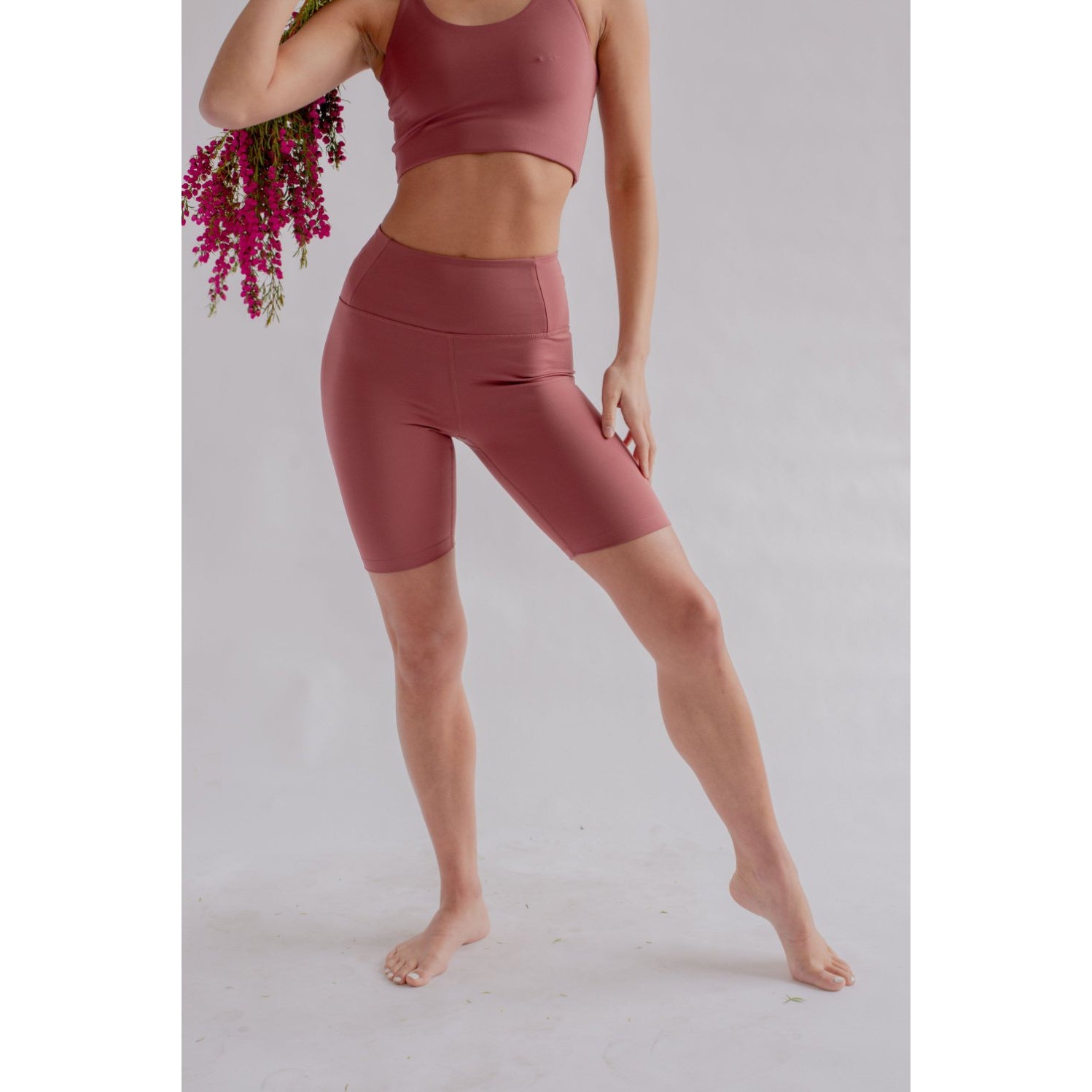 Short à taille haute FLOAT - girlfriend collective