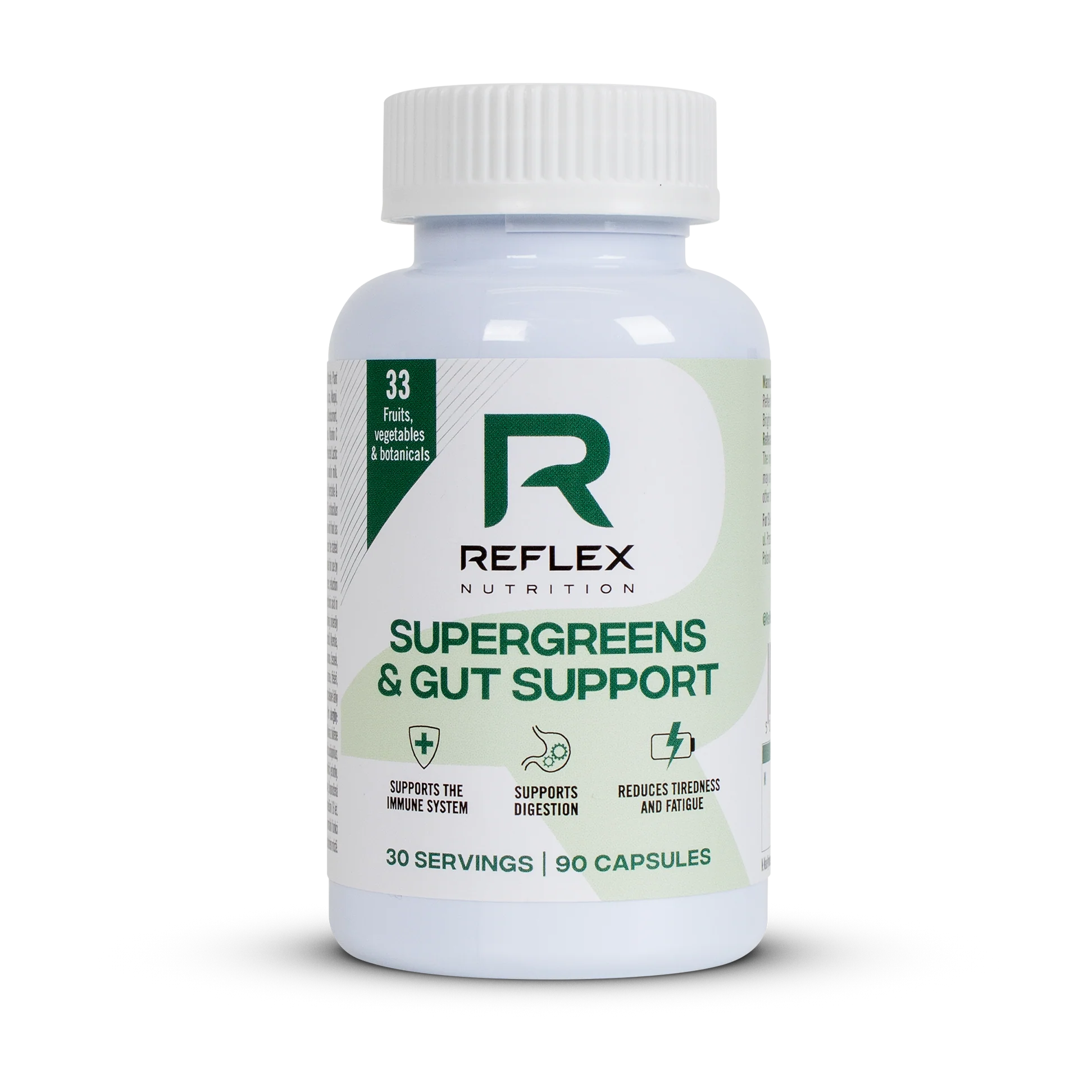 Reflex Nutrition - Supergreens & Gut Support 90caps