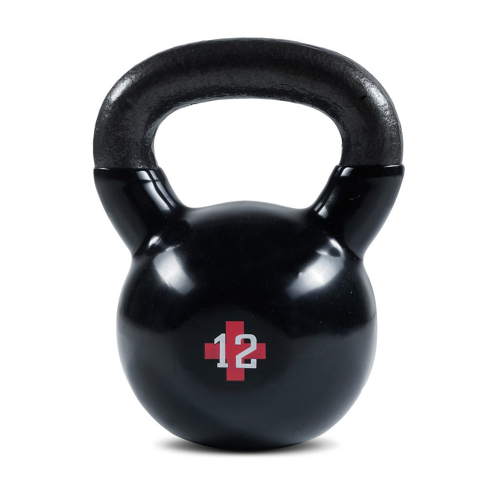 Vinyl-coated kettlebell