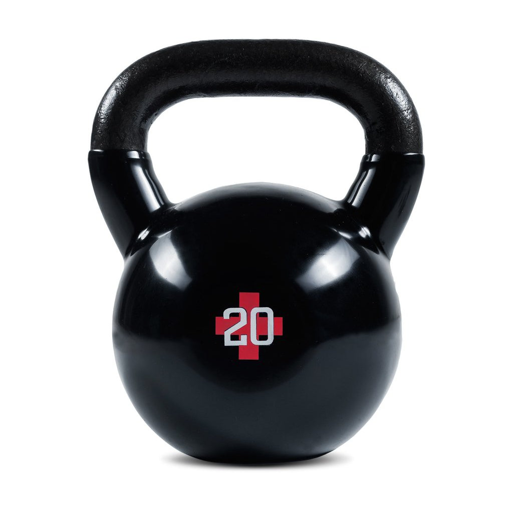 Vinyl-coated kettlebell