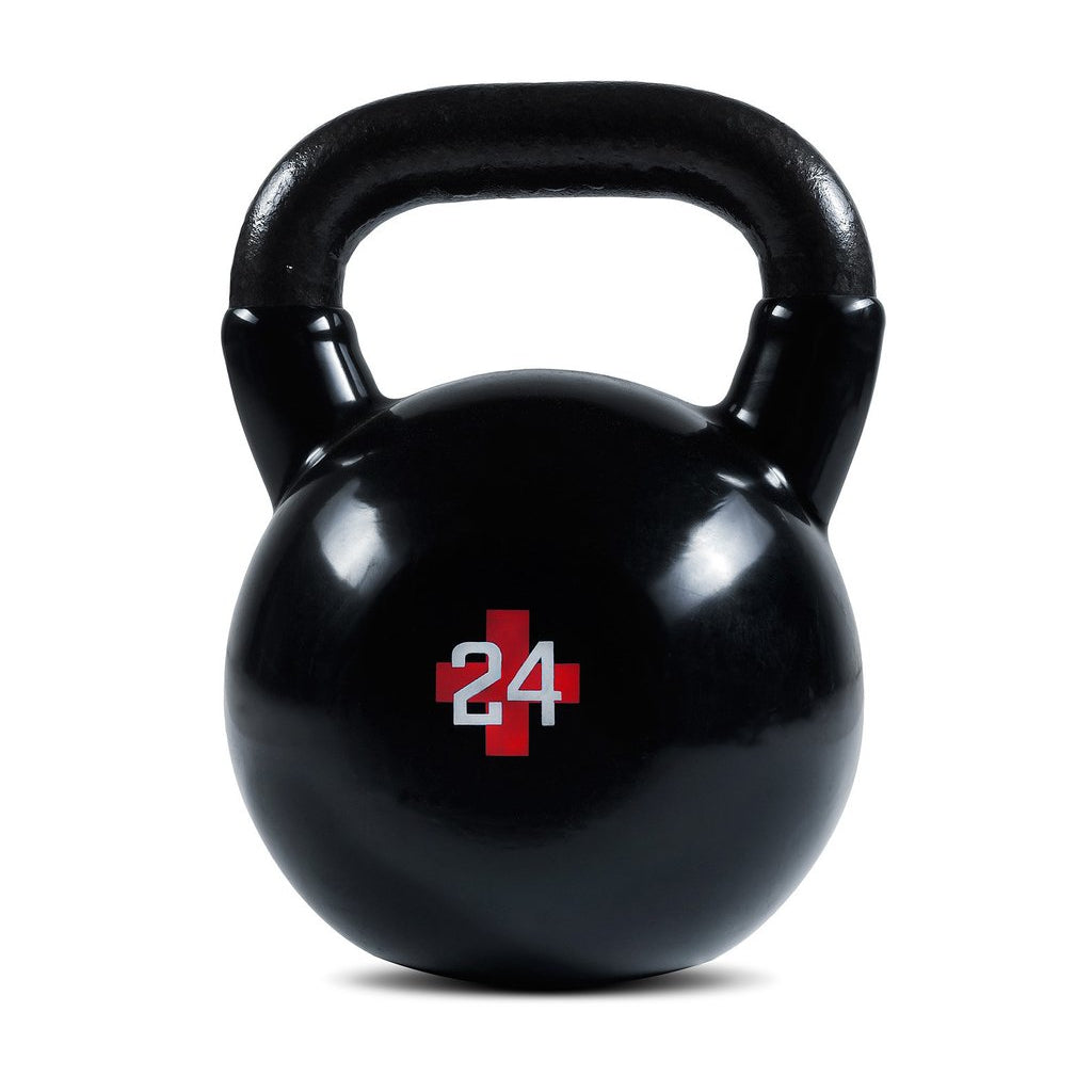 Vinyl-coated kettlebell