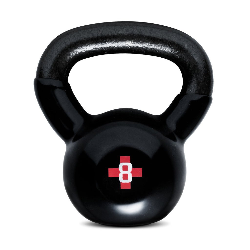 Vinyl-coated kettlebell