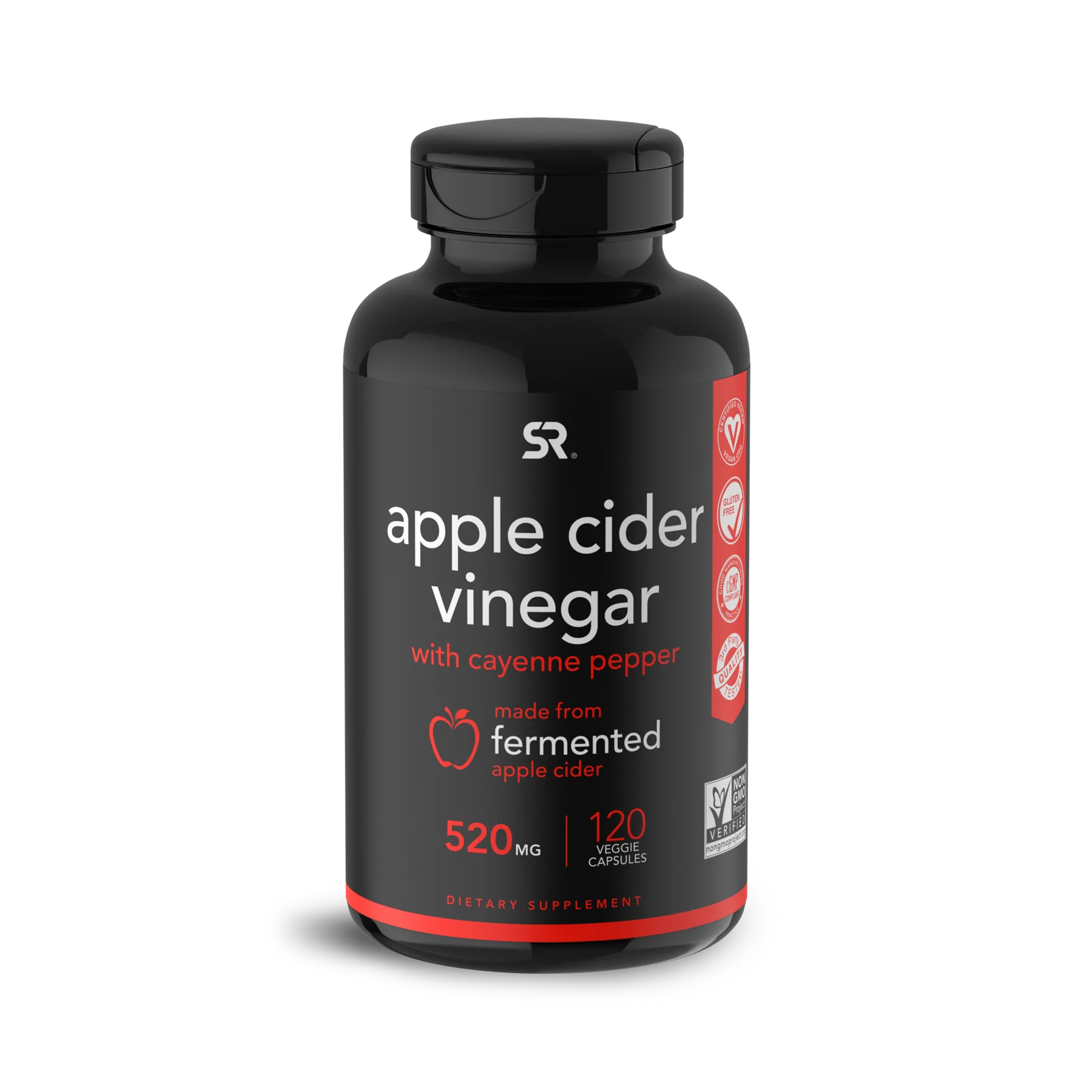 Apple Cider Vinegar (120 Veggie Capsules) Sport Research