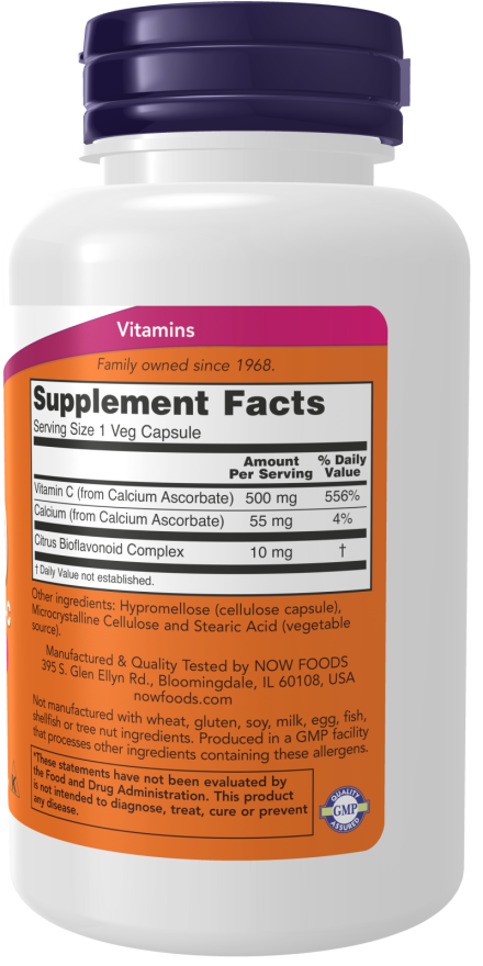 Now Foods - C-500 Calcium Ascorbate-C