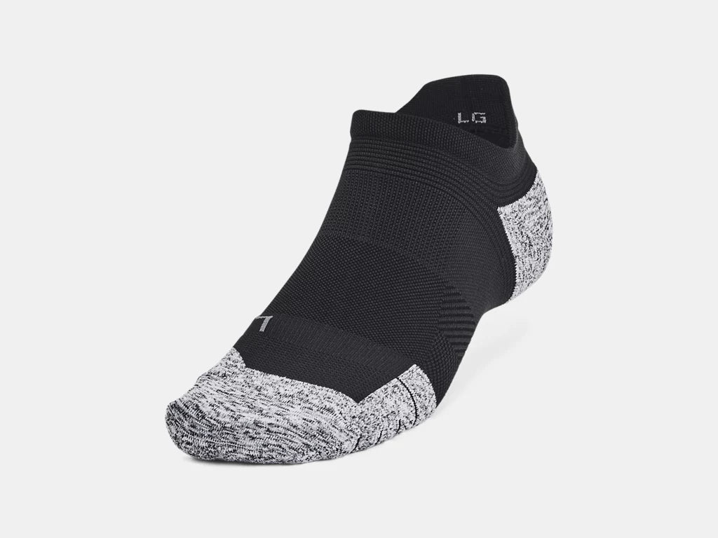 Lot de 3 paires de chaussettes invisibles Run Cushion unisexes - UnderArmour