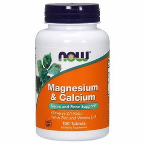 NOW Foods - Magnesium & Calcium