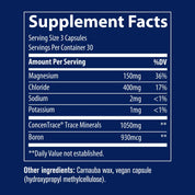 Trace Minerals ConcenTrace Mineral Capsules
