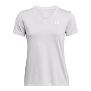 Haut à manches courtes col V UA Tech™ Twist pour femme
