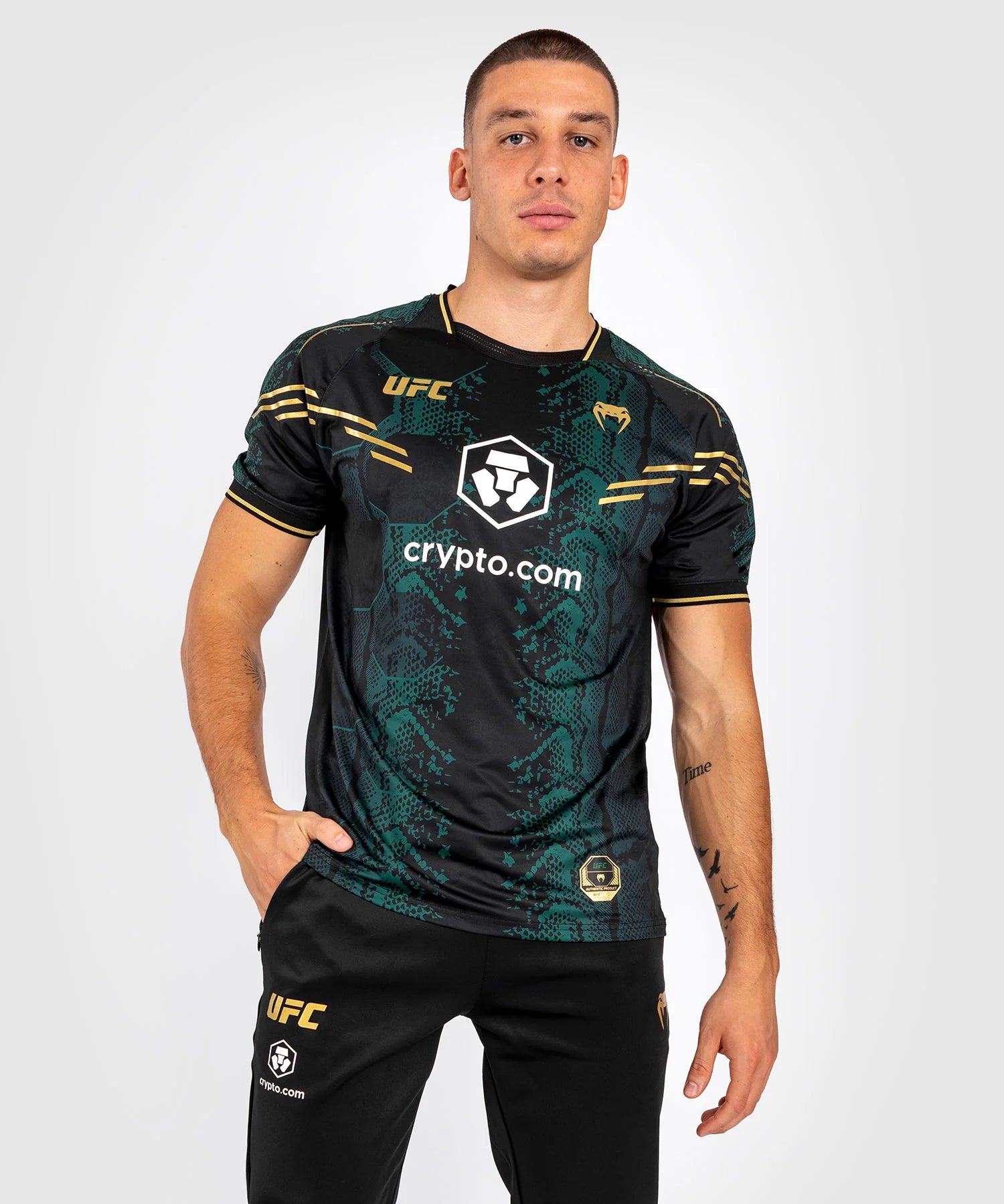 Venum - UFC Adrenaline Authentic Fight Night Men’s Jersey - Emerald Edition