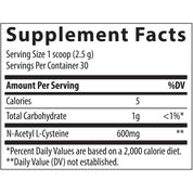 Nac Powder - Trace Minerals