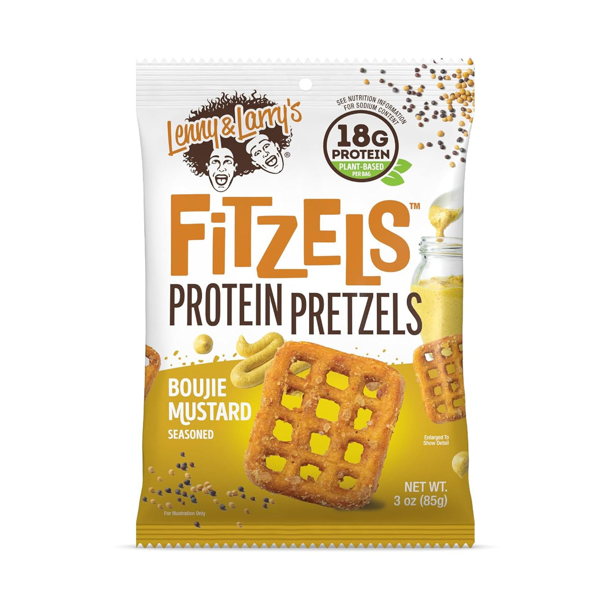 Lenny & Larry's - Fizzles Protein Pretzels