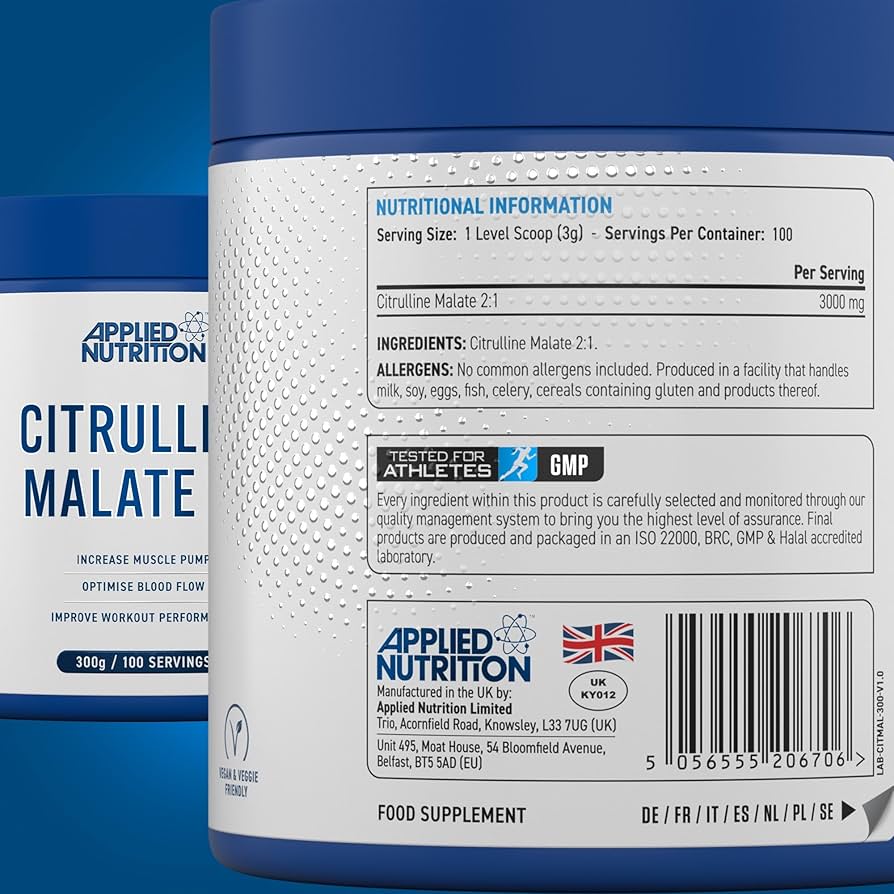 Citrulline Malate 300G - Applied Nutrition