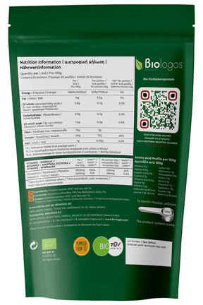 Biologos - Organic Pumpkin Protein