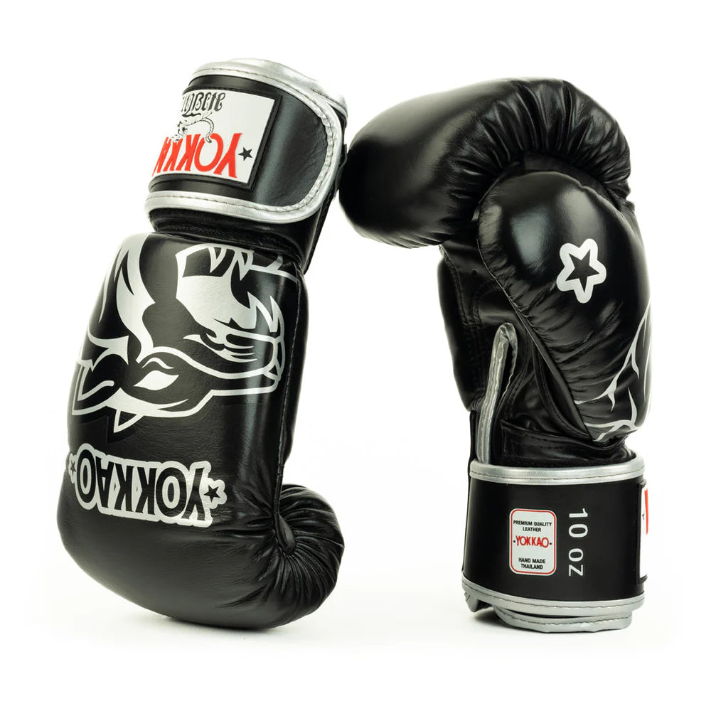yokkao handschuhe Original Boxing Gloves Silver