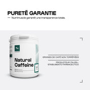 Caféine Naturelle en gélules - Nutrimuscle