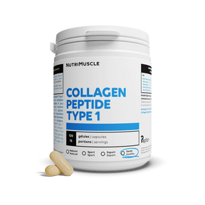 Nutrimuscle - Collagène Peptides Peptan® 1 en gélules