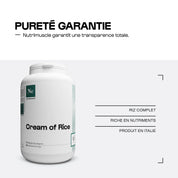 Nutrimuscle - Crème de riz