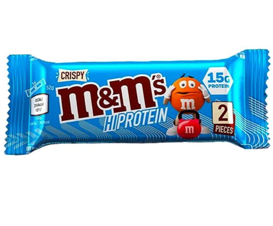 M&M Protein bar