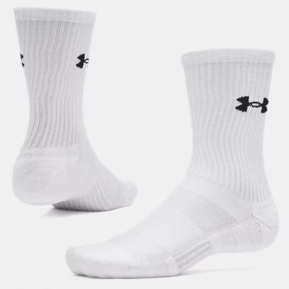 Under Armour Performance Cotton 3-Pack Crew Socks