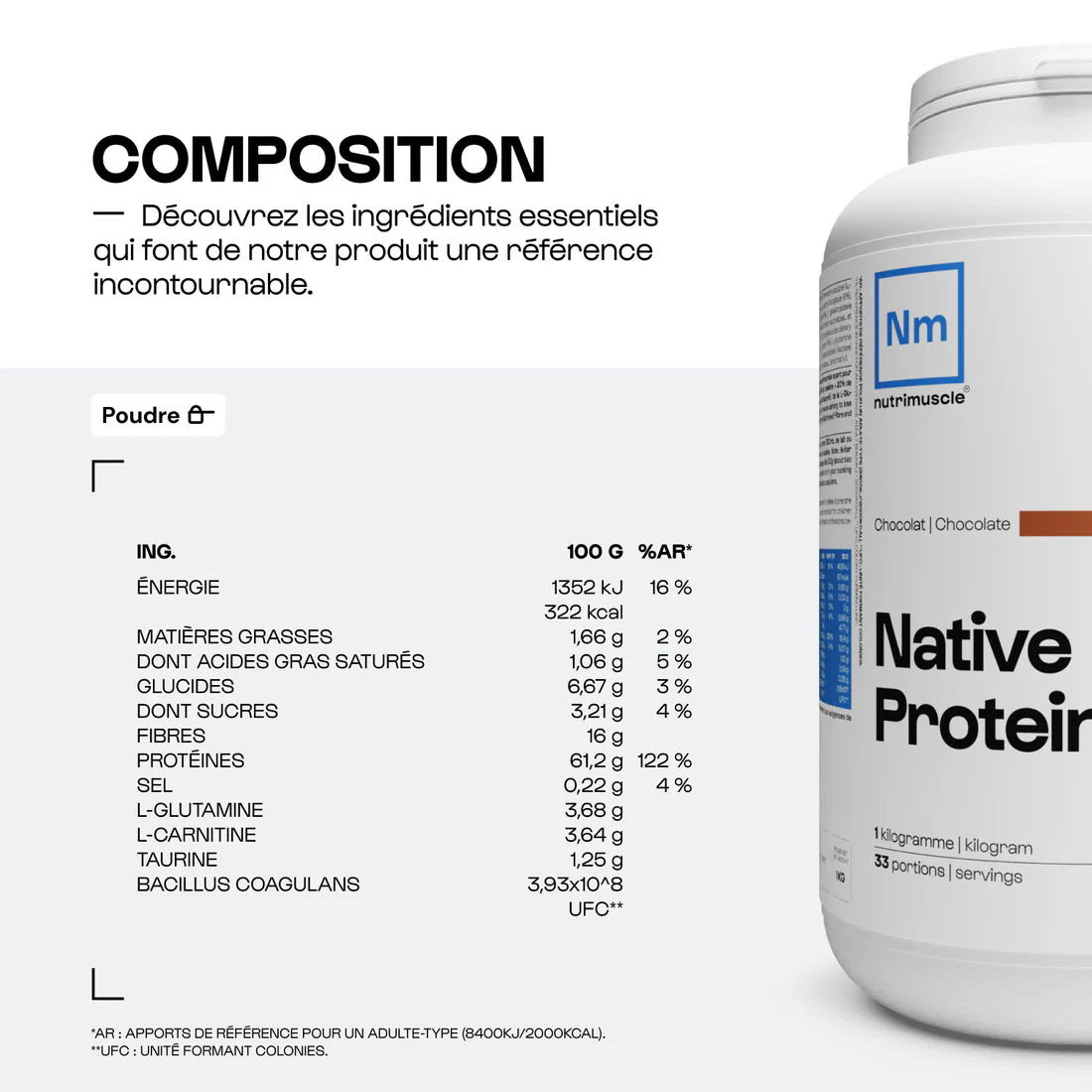 Nutrimuscle - Native Diet Protein Blend