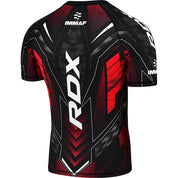 RDX - IMMAF Approved Half Sleeves Compression Shirt Red