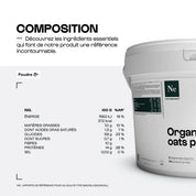 Flocon d'avoine bio Nutrimuscle