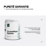 Nutrimuscle - Glycine Cristallisée en poudre