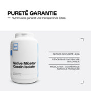 Nutrimuscle - Native Micellar Casein Isolate 92%
