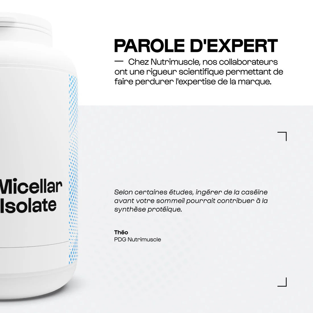 Nutrimuscle - Native Micellar Casein Isolate 92%